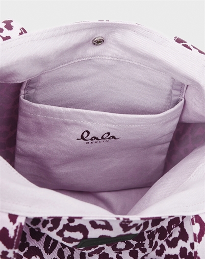 Lala Berlin - Carmela Tote Net - Burgundy Leo